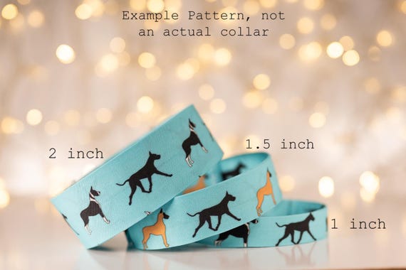 Great Danes on Parade - Blue (matching Bow-ties and Leashes available)