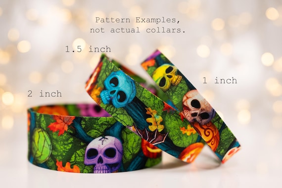 Colorful Skulls, Pumpkins, Snakes and Spiders for Halloween(matching Bow-ties available)