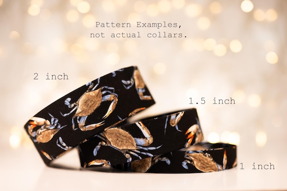 Blue Crabs (matching Bow-ties and Leashes available)