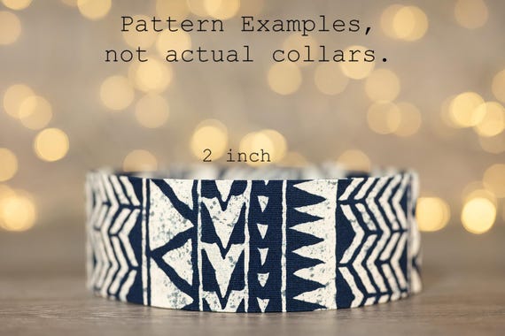 Navy and Cream Tribal (matching Bow-ties and Leashes available)