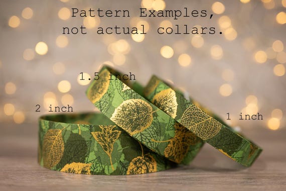 Golden Leaves (matching Bow-ties and Leashes available)