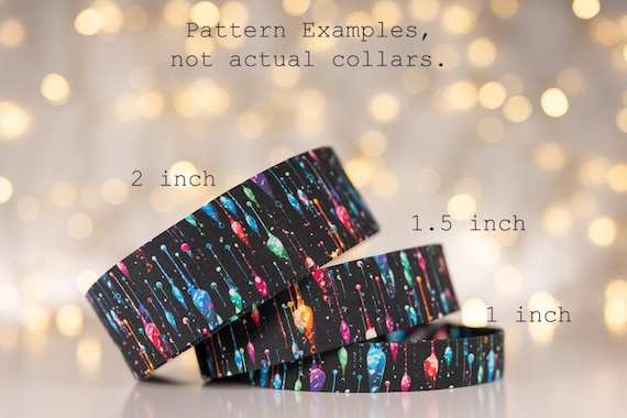 Dripping Glass Ornaments (matching Bow-ties and Leashes available)