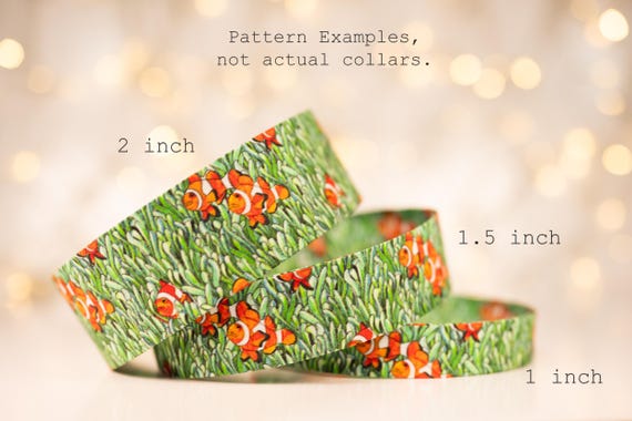 Clownfish Dancing in Anenomes (matching Bow-ties and Leashes available)