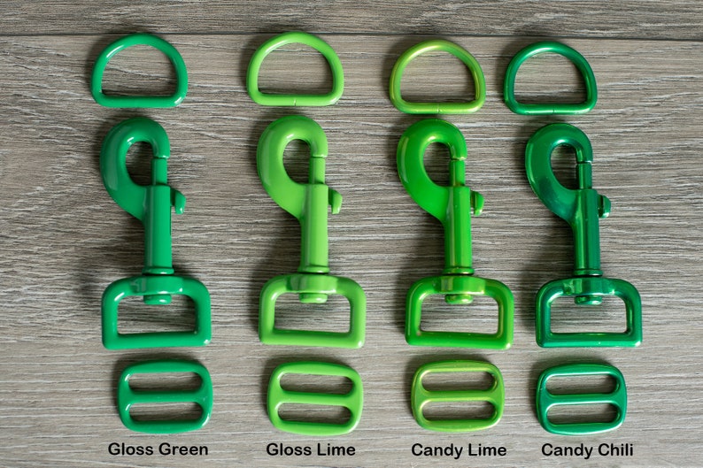 Add Colored Hardware to your IWAT Collar