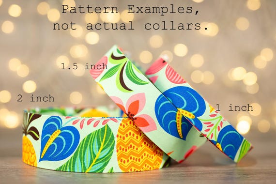 Fun Hibiscus on Pale Green(matching Bow-ties and Leashes available)