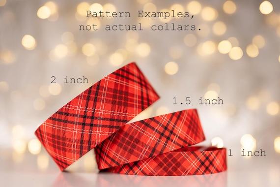 Watermelon Plaid (matching Bow-ties and Leashes available)