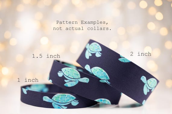 Green Sea Turtles Swimming on a Blue Background: Collars and Leashes