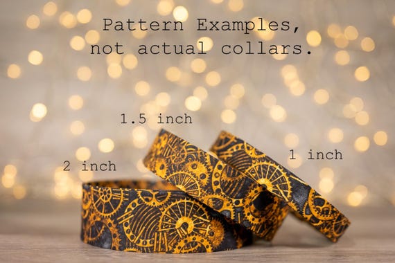 Steampunk Gears (matching Bow-ties and Leashes available)
