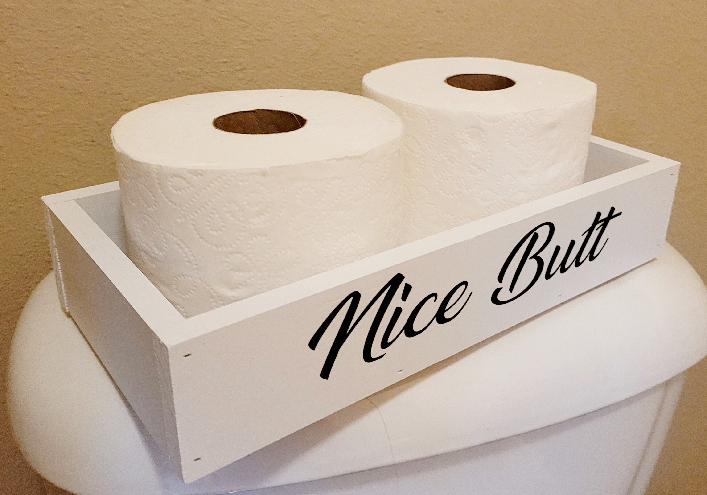 Toilet Storage Box Wood Toilet Tank Box Toilet Organizer Etsy