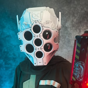 PSYCHONAUT // V3 : Type - A/O Standard Edition - Arctic White Cyber Punk Helmet