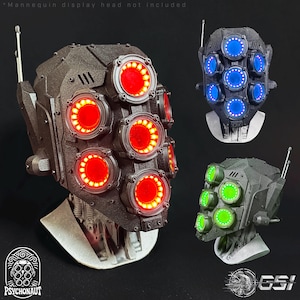 PSYCHONAUT // V2 : Type - A Standard Edition "Noir" Cyber Punk Helmet