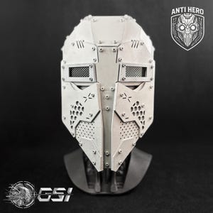 ANTIHERO // V4 : Type - B Cyber Punk Helmet - &quot;Arctic White&quot;