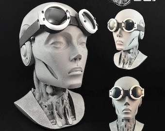 Gafas técnicas universales SPEKT-R:V3 - TYPE - A/O - Blanco y negro