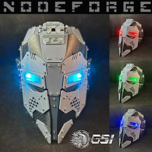 NODEFORGE TYPE - A2 Modular Cyberpunk Helmet System