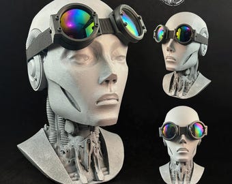 SPEKT-R:V3 - TYPE - A/O Universal Tech Goggles - Rainbow and Black
