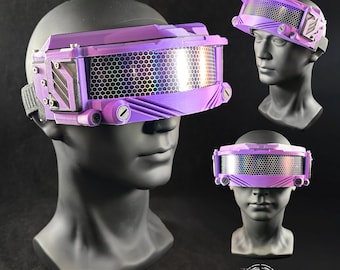 VIS-R // V1 - TYPE - C/H Universal Tech Goggles - "Purple"