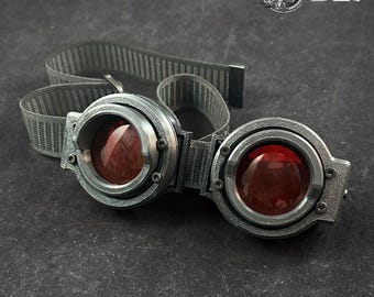 SPEKT-R:V3 - TYP - A/O Universal Tech Brille - "Noir" Schwarz und Rot