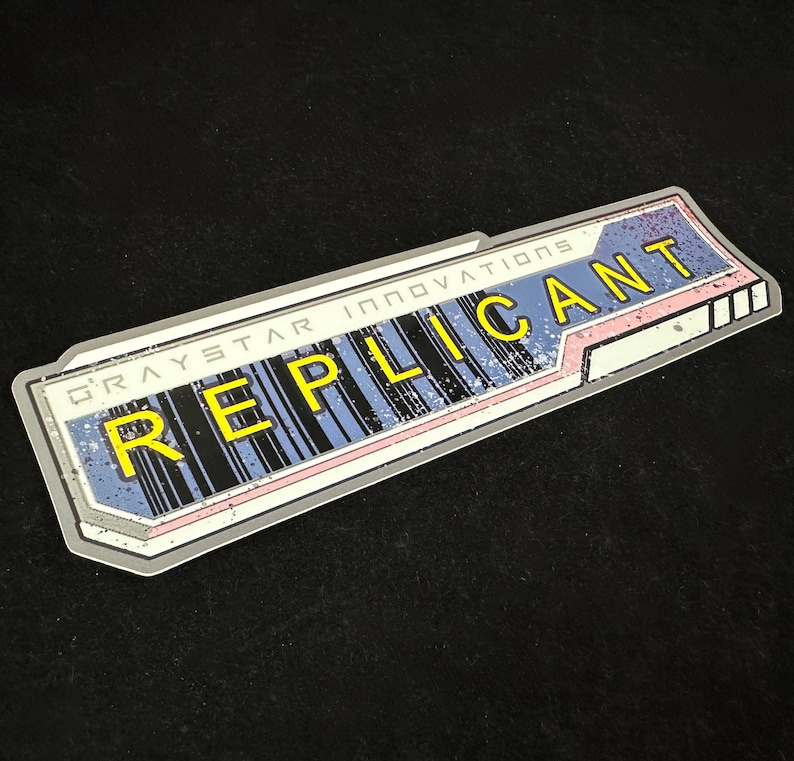 Replicant Sticker Cyberpunk