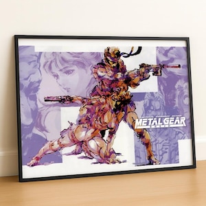 Metal Gear Solid 1 Poster - Etsy