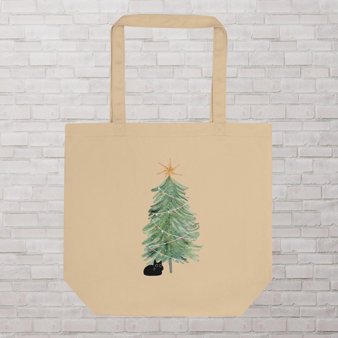 Cat Christmas Dream WN1211007CL Quilted Tote Bag