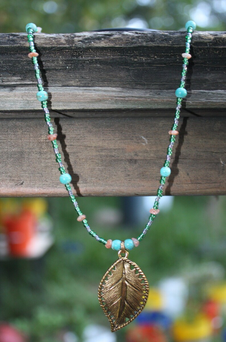 Summer Seed Bead Jewelry Set