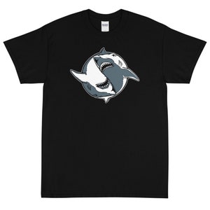 Twin Sharks Short Sleeve T-Shirt