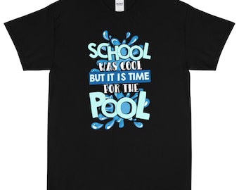 T-shirt L'heure de la piscine, cadeau de fin d'école
