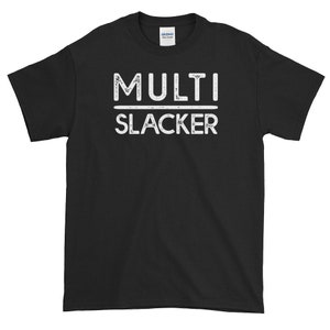 Multi-Slacker Kurzarm T-Shirt