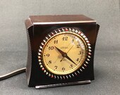 Telechron Bakelite Clock Timer, Retro Kitchen Timer Model 8HA55
