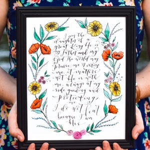 Daughter of a Great King - 8.5x11 art print
