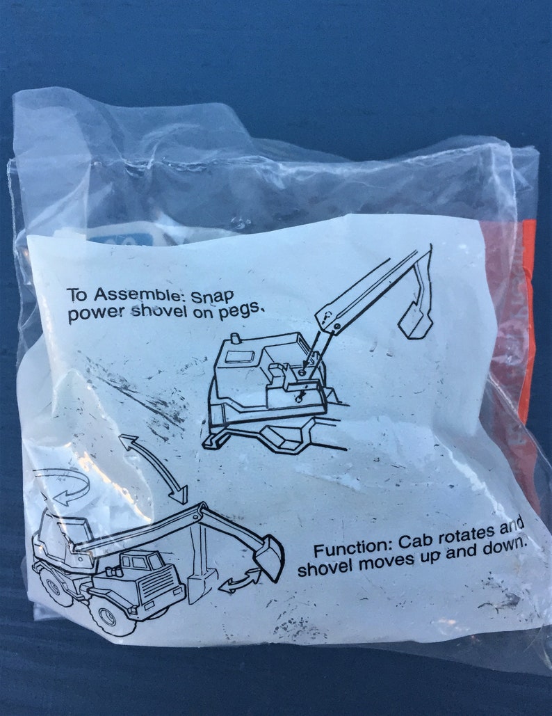 McDonald/'s Happy Meal Toy Tonka Backhoe