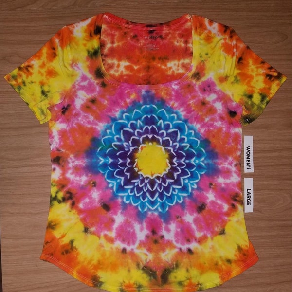 Lotus tie dye