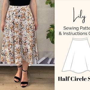 High waisted midi skirt pattern hotsell