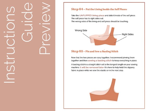 One Shoulder Leah Swimsuit Top Asymmetrical Design Bathing Suit PDF DIY  Bikini -  Canada