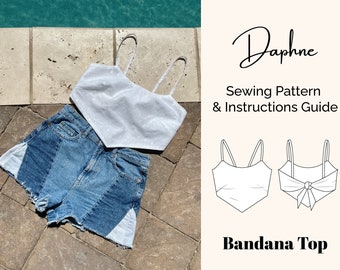 Bandana How To Make A Top With Scarf Bandana How To Make Silk