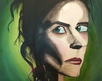 Miss Ives Poster: Penny Dreadful Fan Art, Gothic Portrait