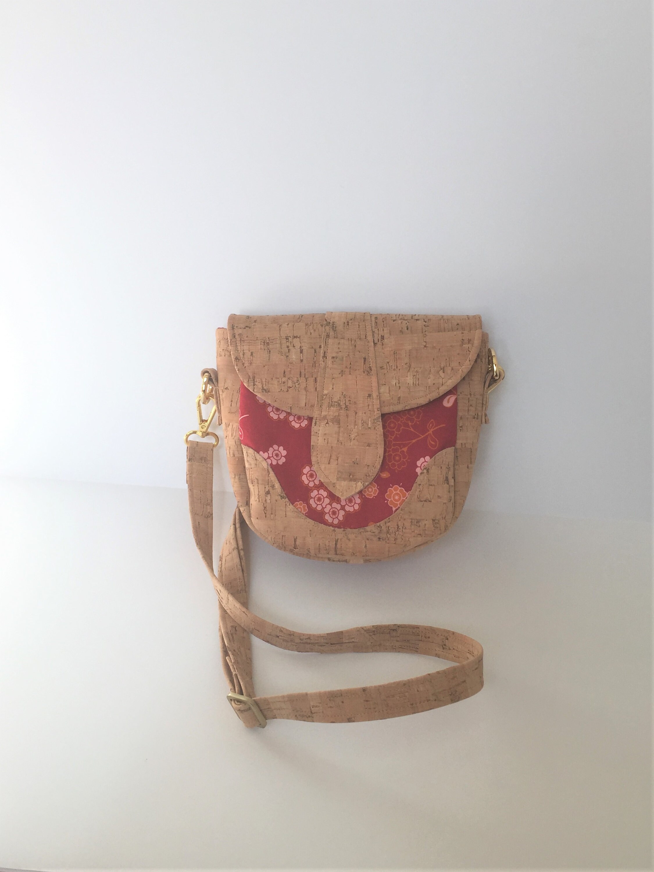 Cork Mini Purse, Cork Crossbody, Cork Shoulder Bag, Adjustable Strap