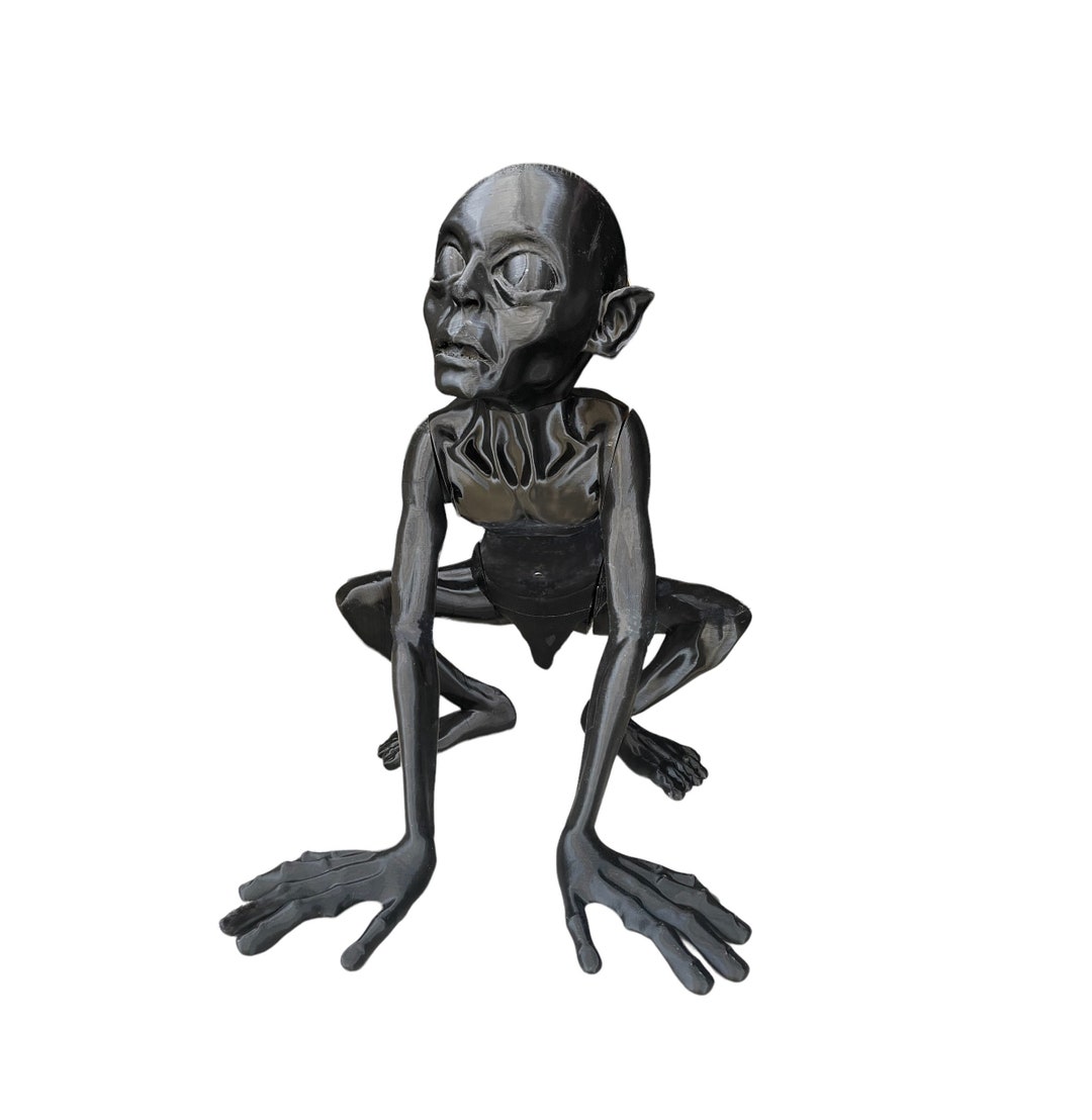 Gollum Fan Art Sculpture Life Size 70 Cm H LOTR Etsy