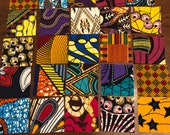Quilting Squares African, Ankara Prints