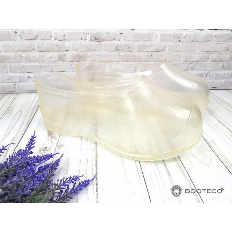 Rubber Galoshes for Felt Boots Valenki Transparent