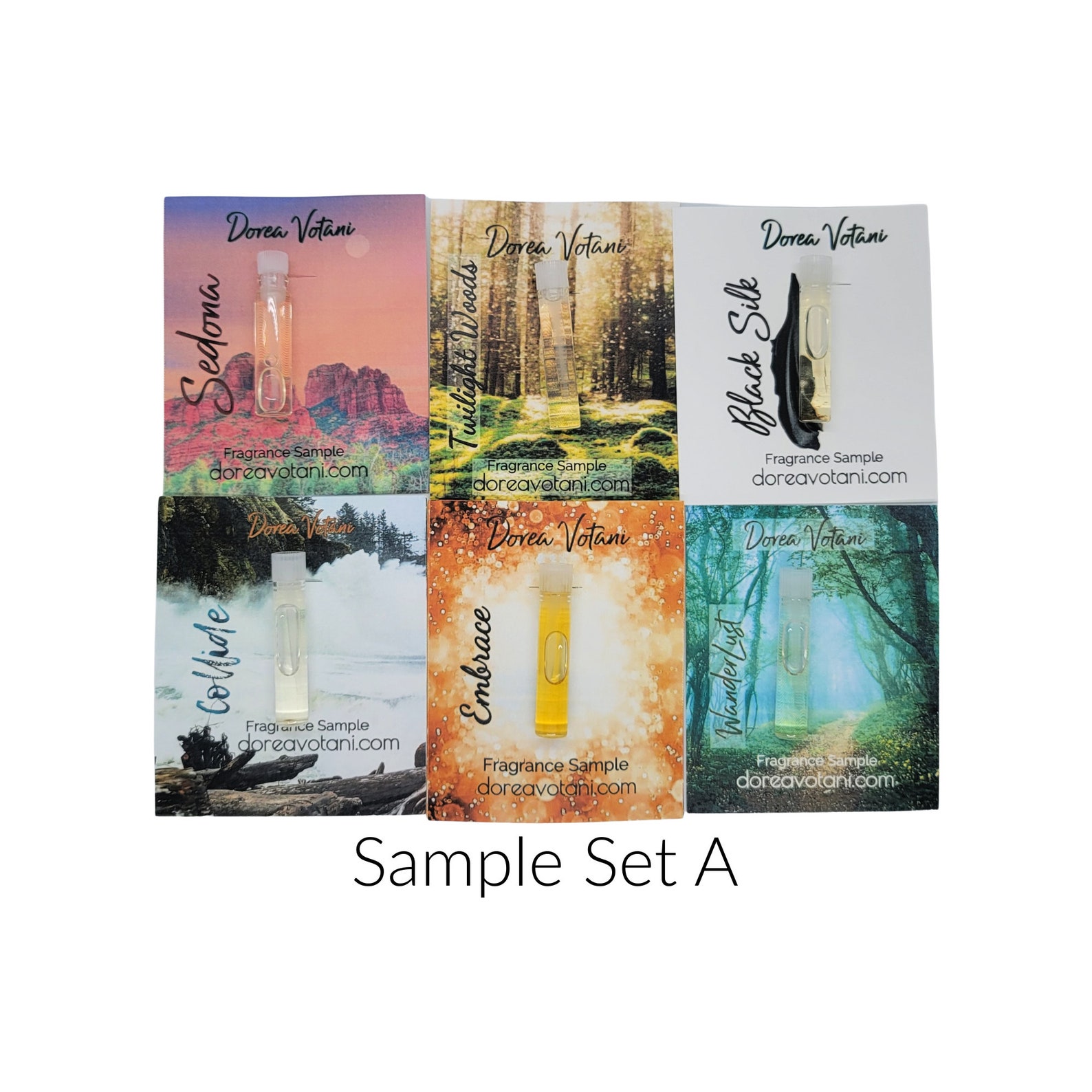 Fragrance Sampler Set Etsy