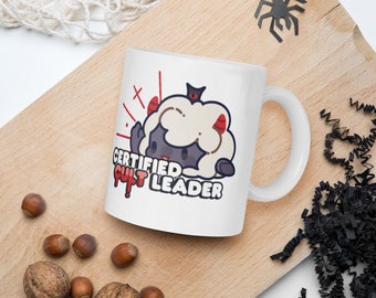 Cult of the lamb• certified cult leader mug• video Game Gift • Gaming Art