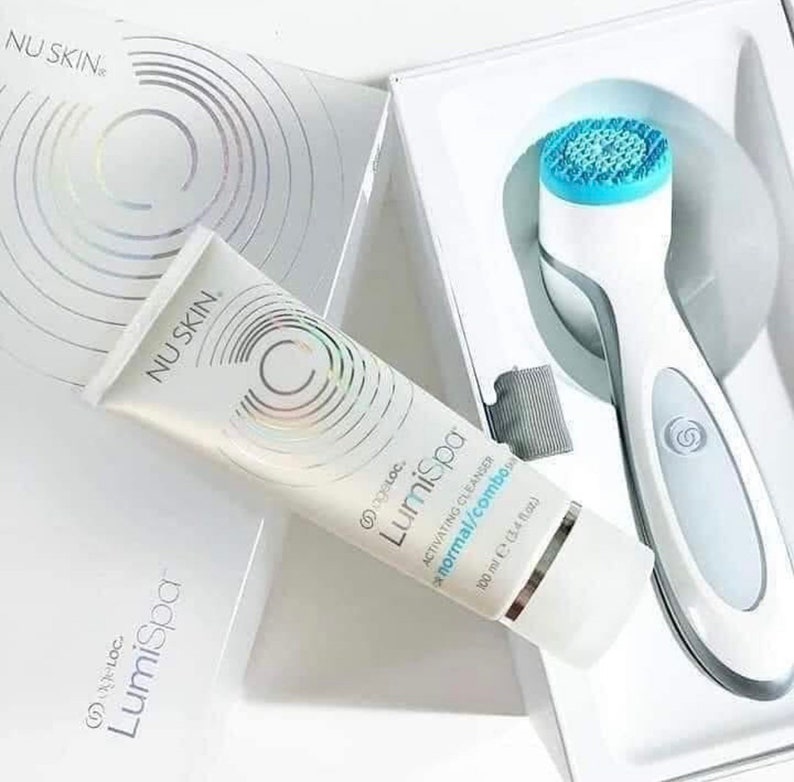 LumiSpa Beauty Device Face Cleaning Kit Nuskin age Loc Etsy