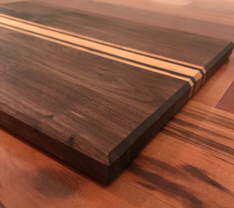 Walnut and Cherry Cutting Board - Etsy