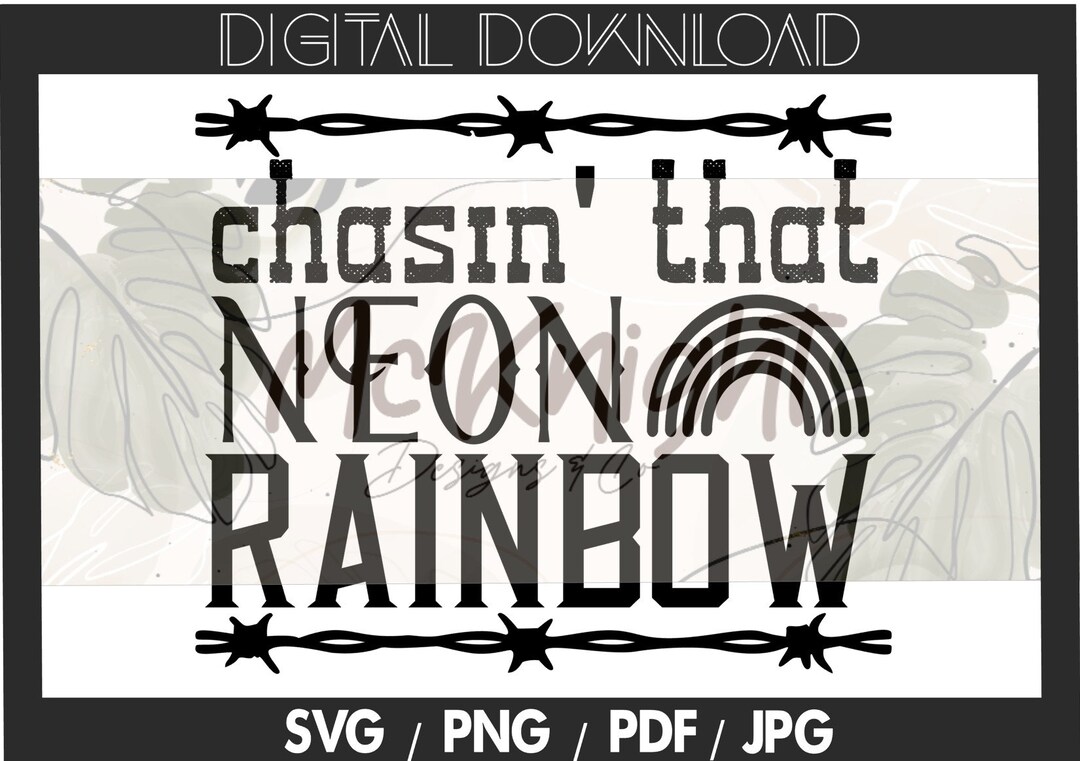 DIGITAL DOWNLOAD Image Multi File Country Lyrics Chasing That Neon