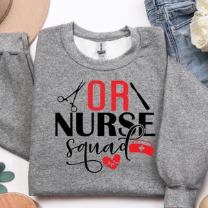 ODER Nurse Squad svg png | OP-Krankenschwester Digitales Design Cricut, Sublimation, dtf, uvdtf, medizinische Team Hemden, Schneidedatei, Tumblers - RN