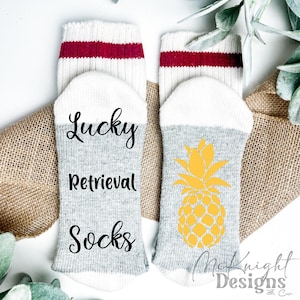 Calcetines del Día de la Recuperación de la Suerte Donante de Óvulos FIV Fertilidad In Vitro Diseño Digital Archivo de Corte Cricut SVG PNG Vinilo Impreso Calcomanía Embarazo IUI In Vitro