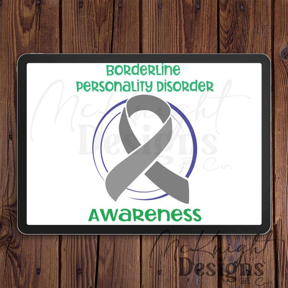 Borderline Personality Disorder Awareness Ribbon