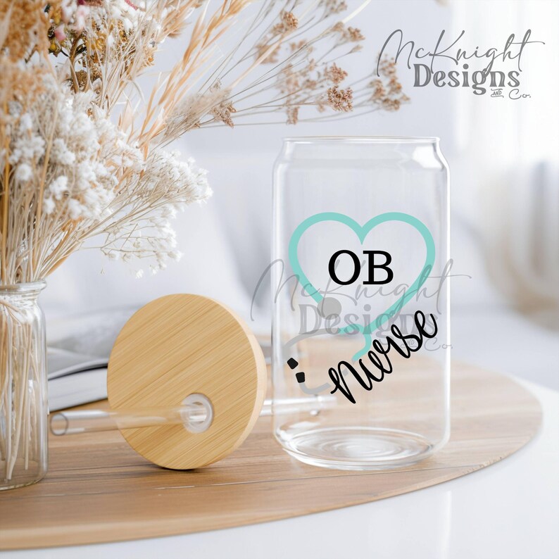 Ob Nurse SVG PNG – Labor & Delivery Cricut Design File