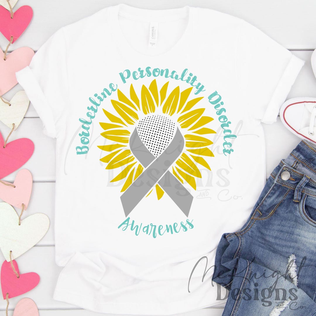 Borderline Personality Disorder Awareness Ribbon PNG May Awareness ...